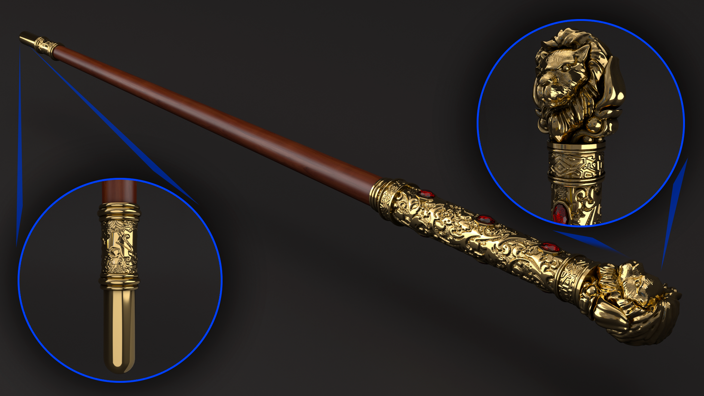 Hogwarts House Wands Resin Replica