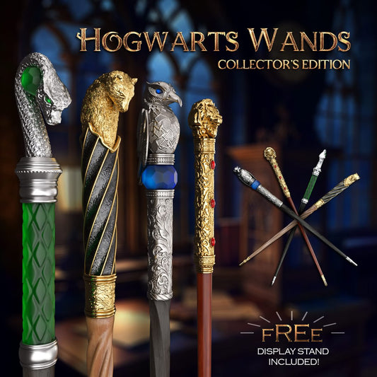 Hogwarts House Wands Resin Replica