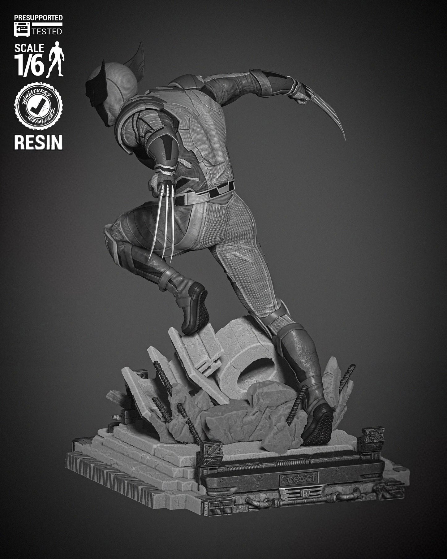 Wolverine 2024 Figure Resin Model Kit