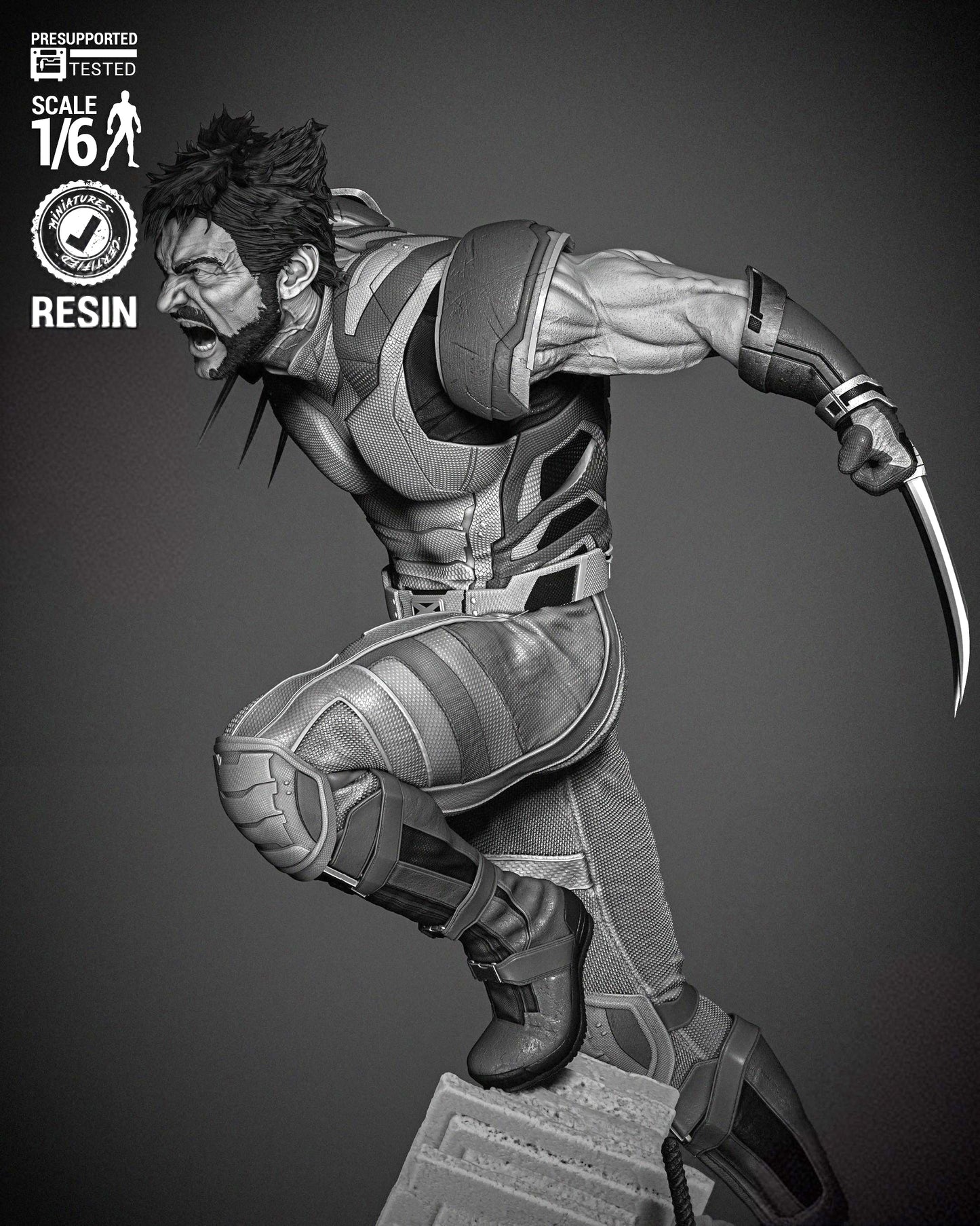 Wolverine 2024 Figure Resin Model Kit