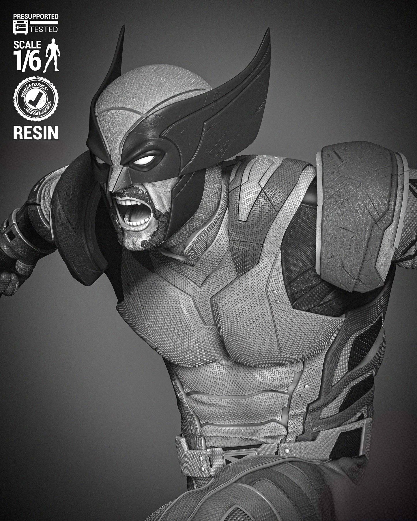 Wolverine 2024 Figure Resin Model Kit