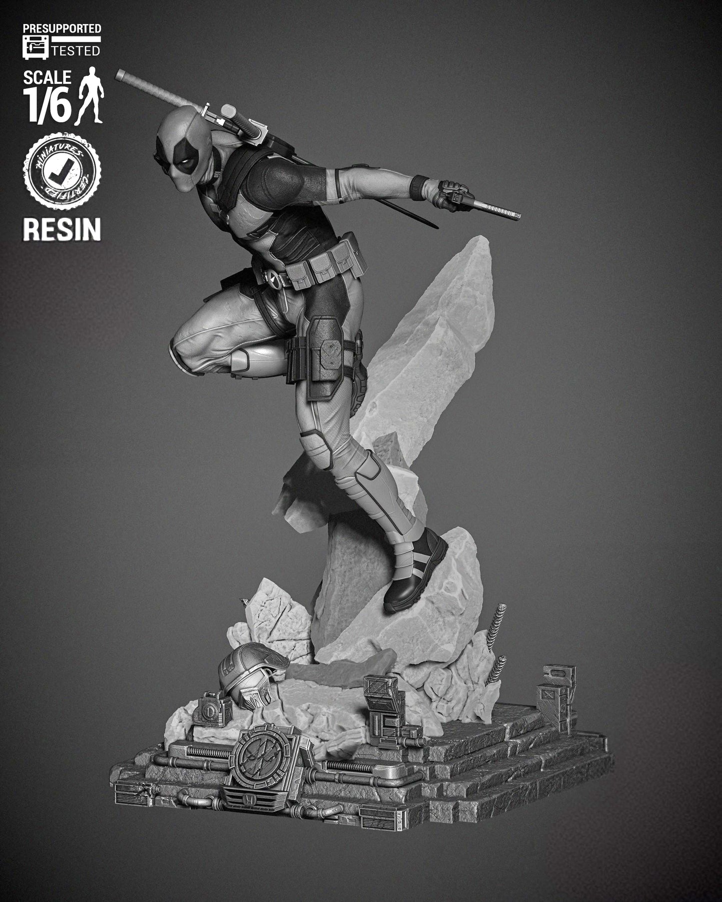 Deadpool 2024 Figure Resin Model Kit