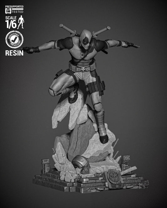 Deadpool 2024 Figure Resin Model Kit