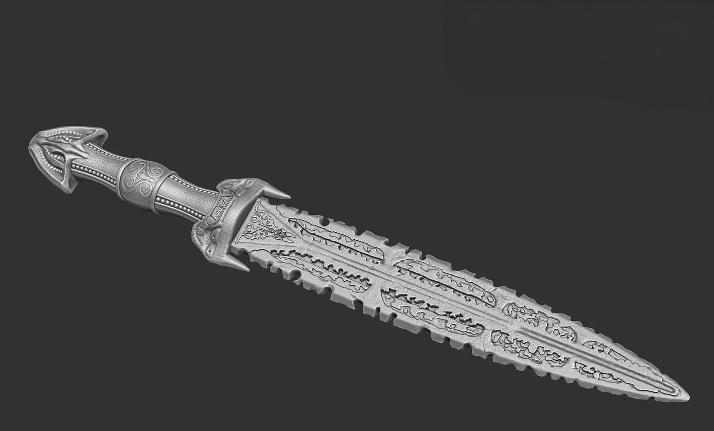 Chronicles of Riddick: Necromonger Irgun Knife Resin Replica