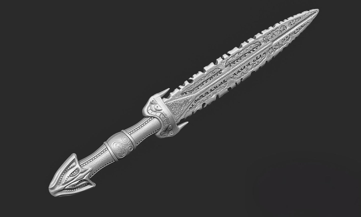 Chronicles of Riddick: Necromonger Irgun Knife Resin Replica