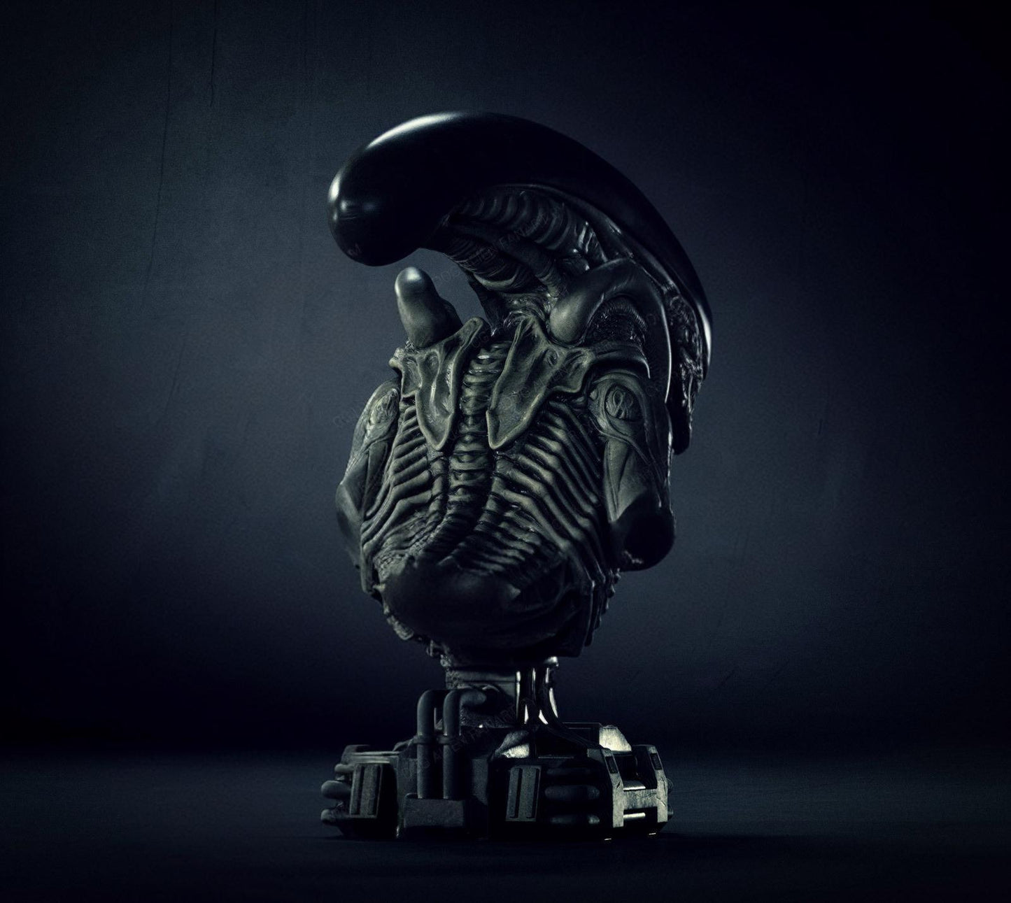 Alien Xenomorph Dog Bust Figure Resin Model