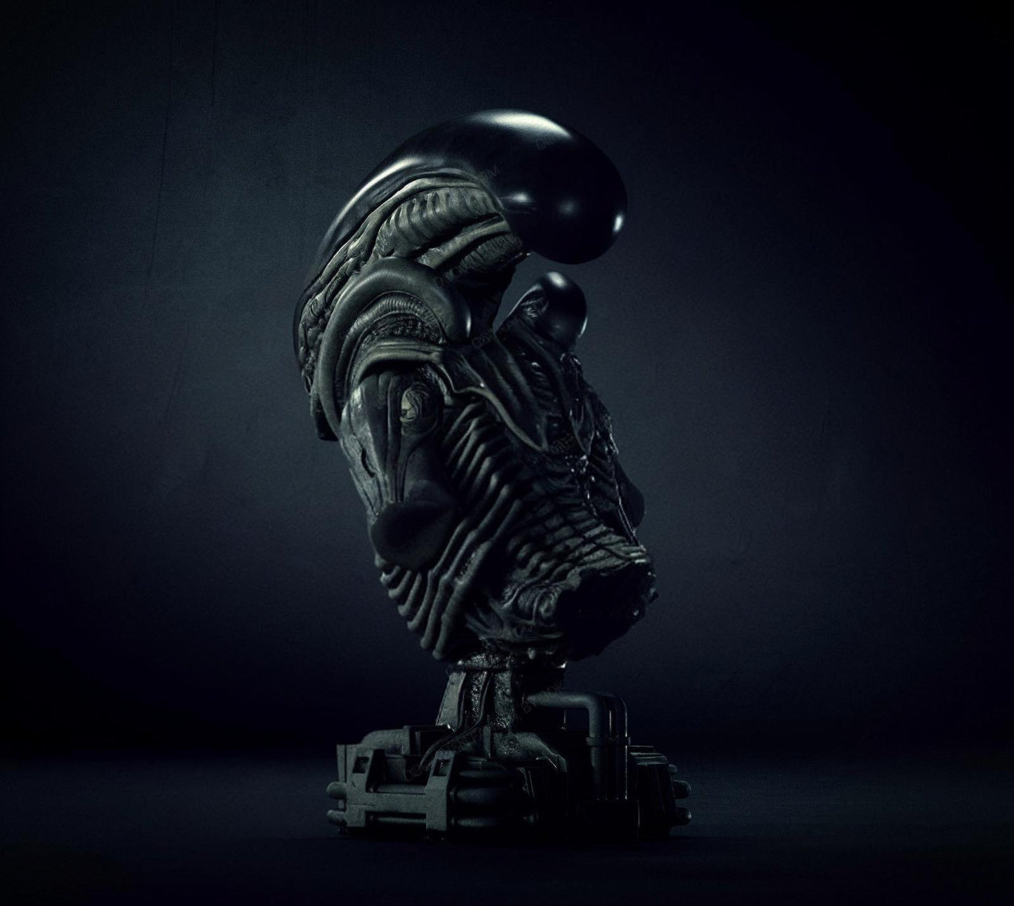 Alien Xenomorph Dog Bust Figure Resin Model