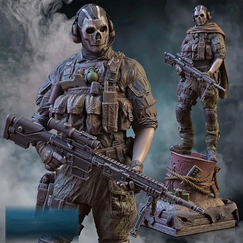 COD: Ghost 1/24 Scale Modern Special Forces Resin Model Kit