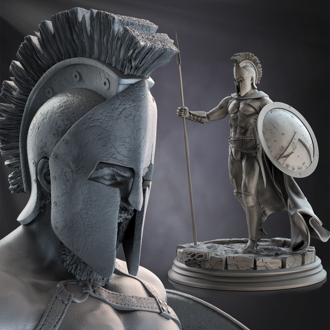 Leonidas Spartan Resin kit